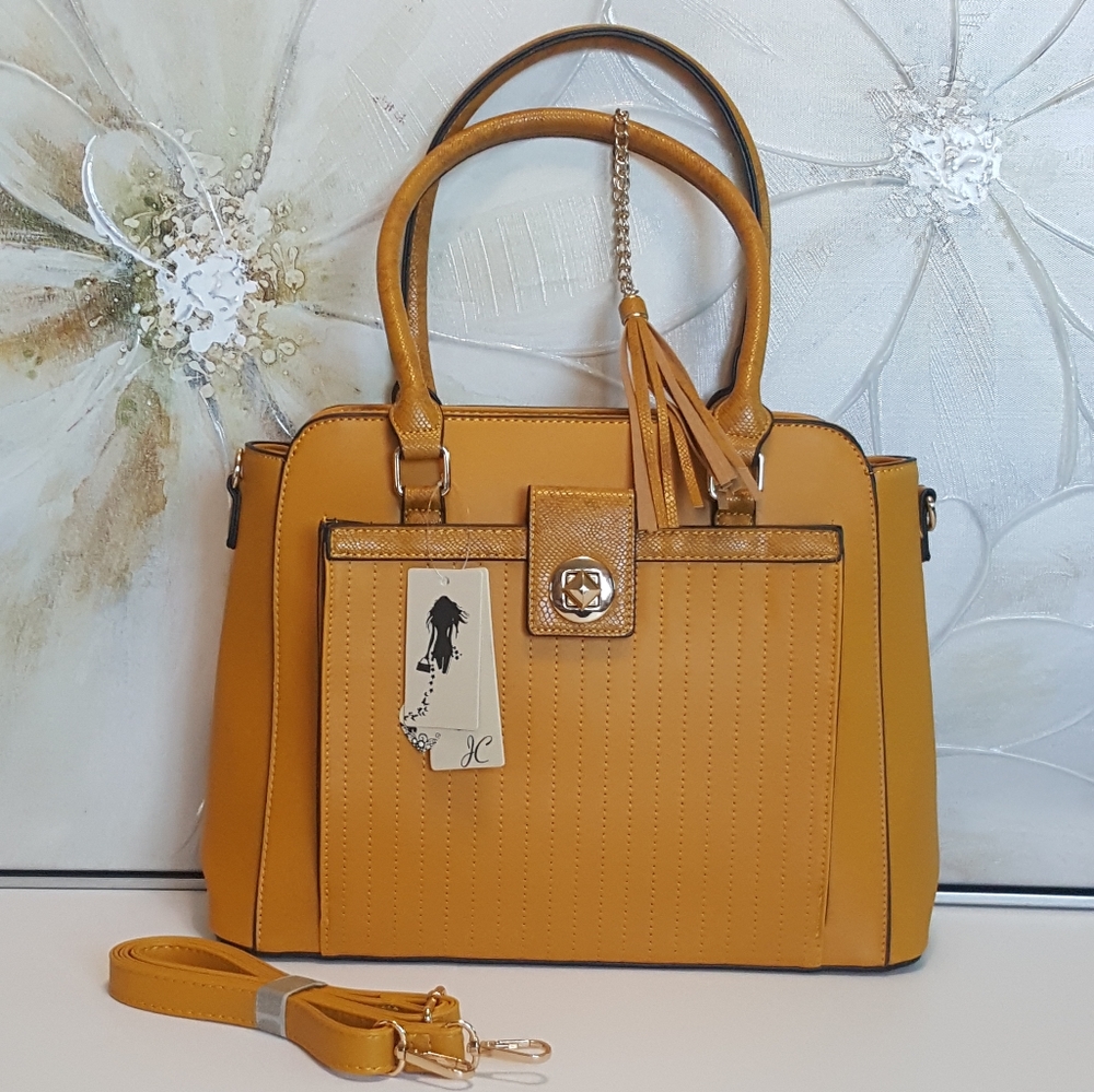 Handbag Mustard Color